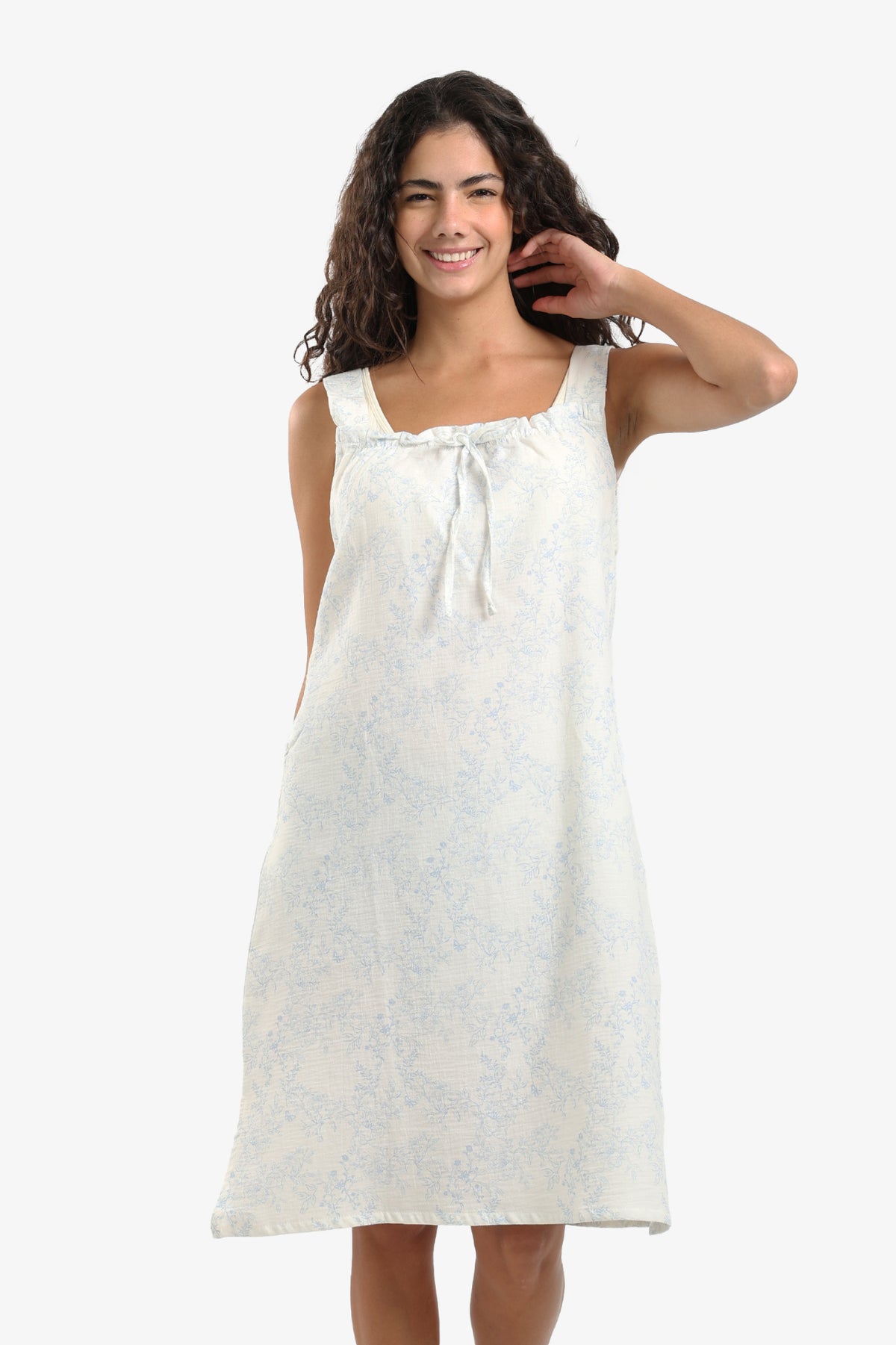 Floral Print Nightgown