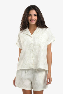 Botanical Print Pyjama Set