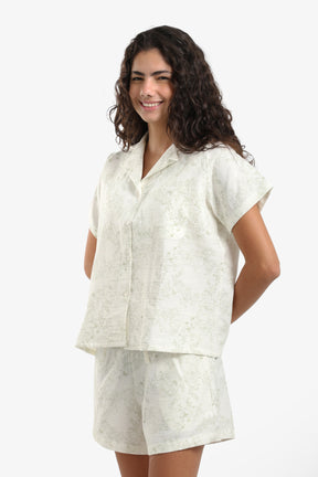 Botanical Print Pyjama Set