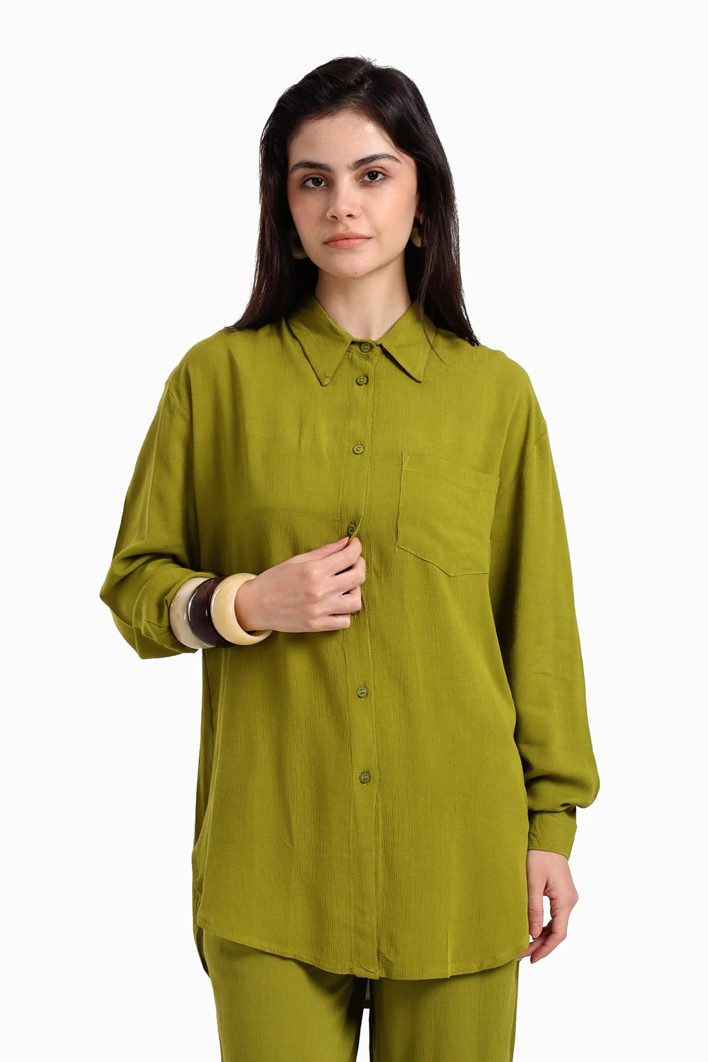 Classic Collared Lounge Shirt