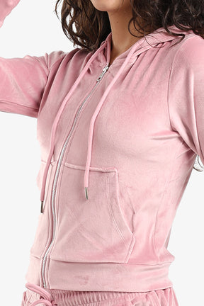 Hooded Neck Pyjama Set