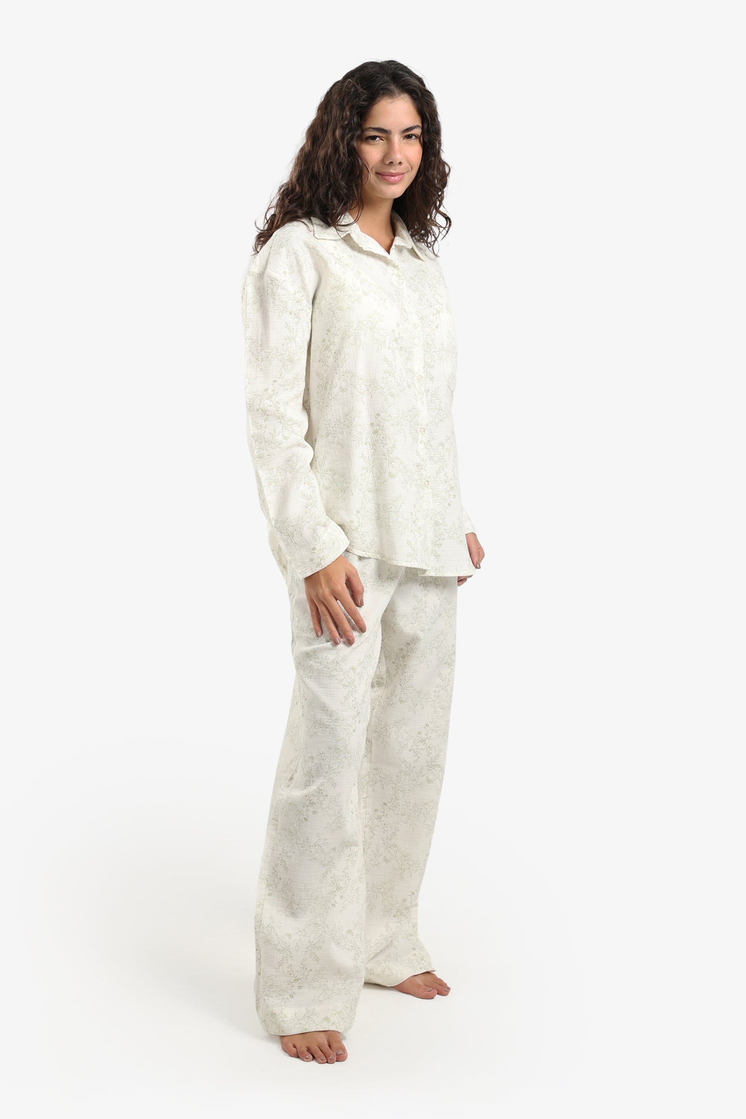 Floral Print Pyjama Set