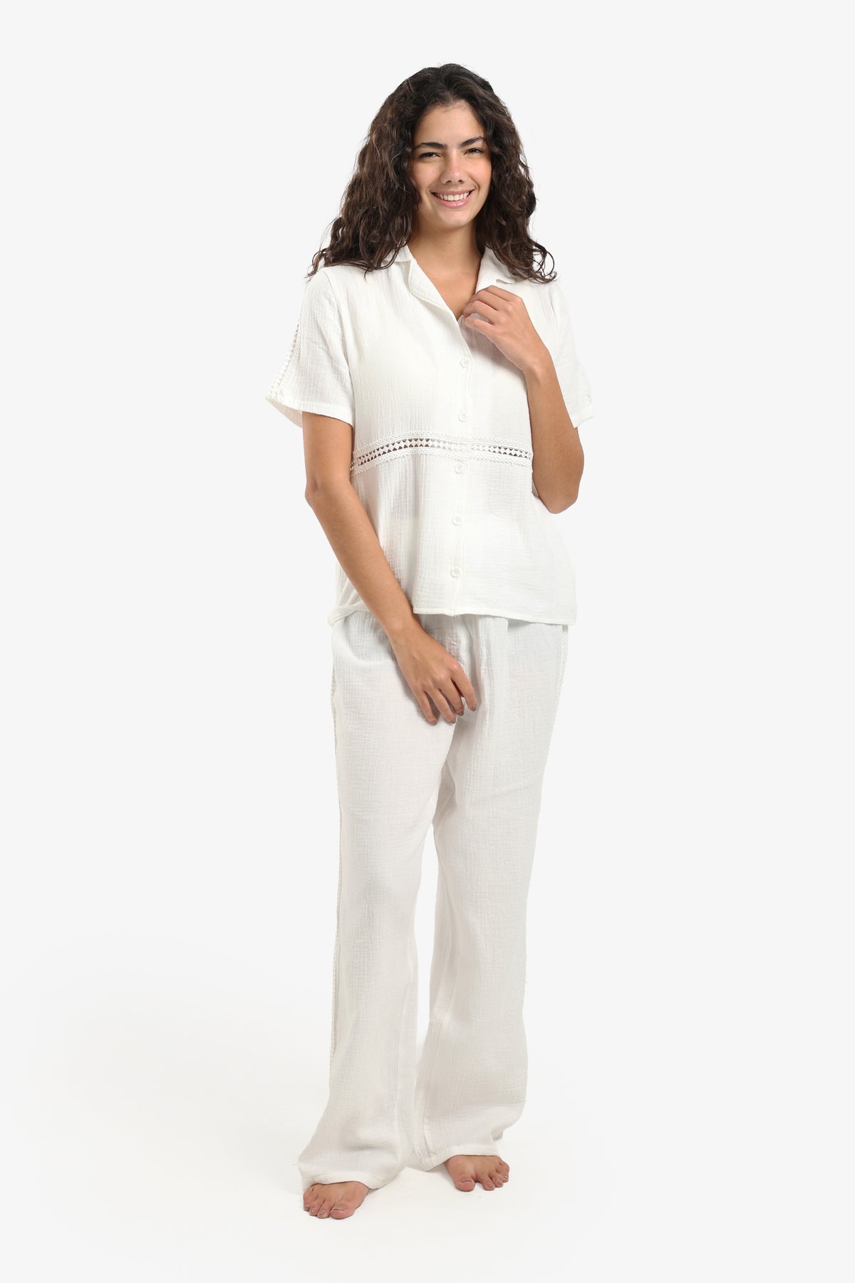 Cotton Gauze Pyjama Set