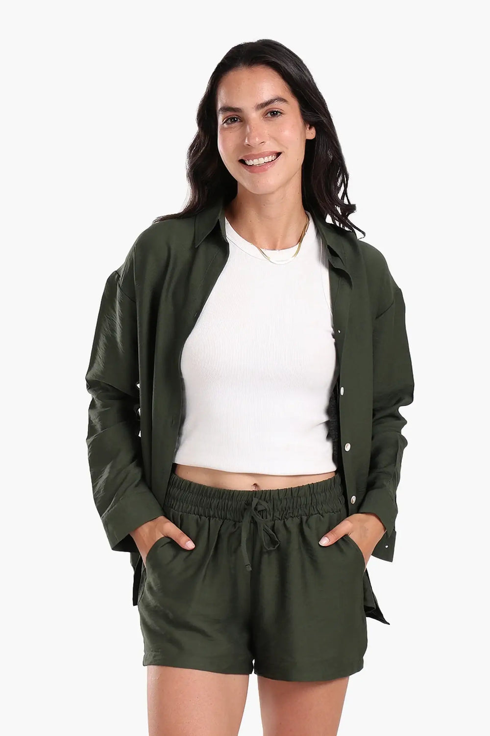 Beach Shirt & Shorts Set