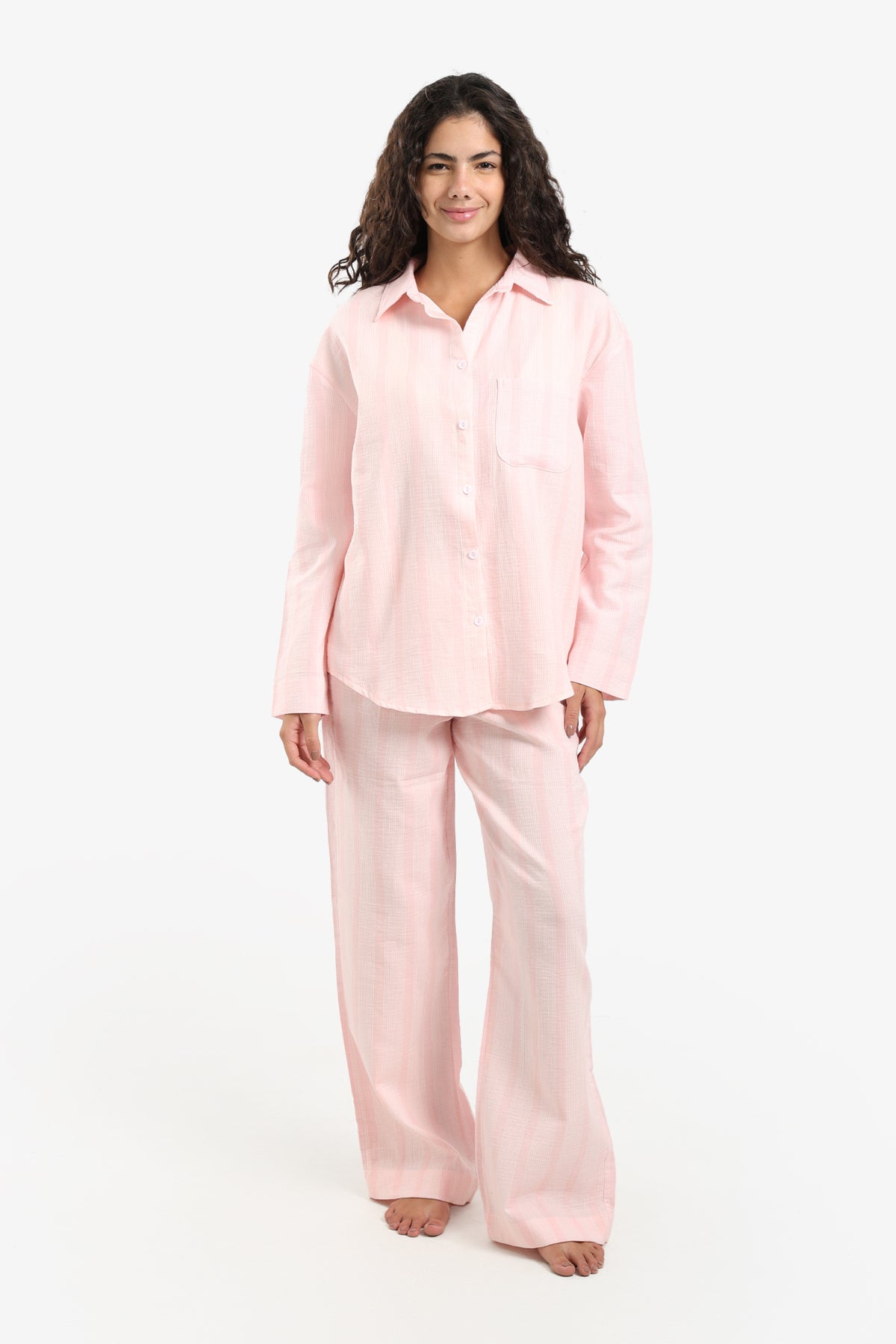 Striped Relaxed Pyjama Pants