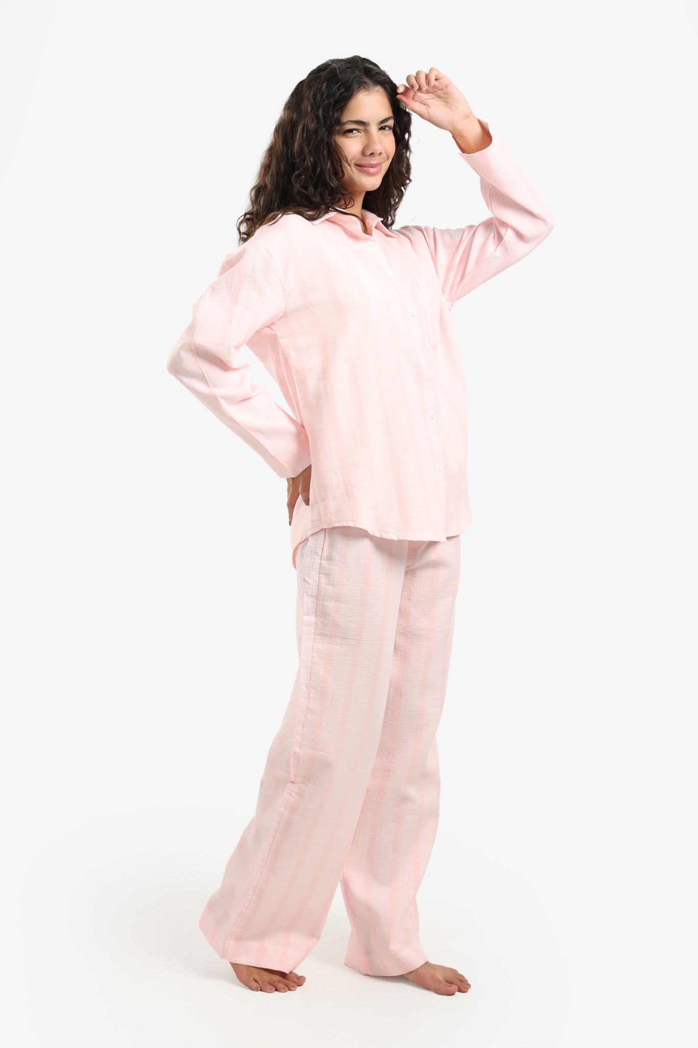 Striped Relaxed Pyjama Pants