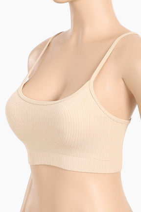 Plunge Round Neck Soft Bra