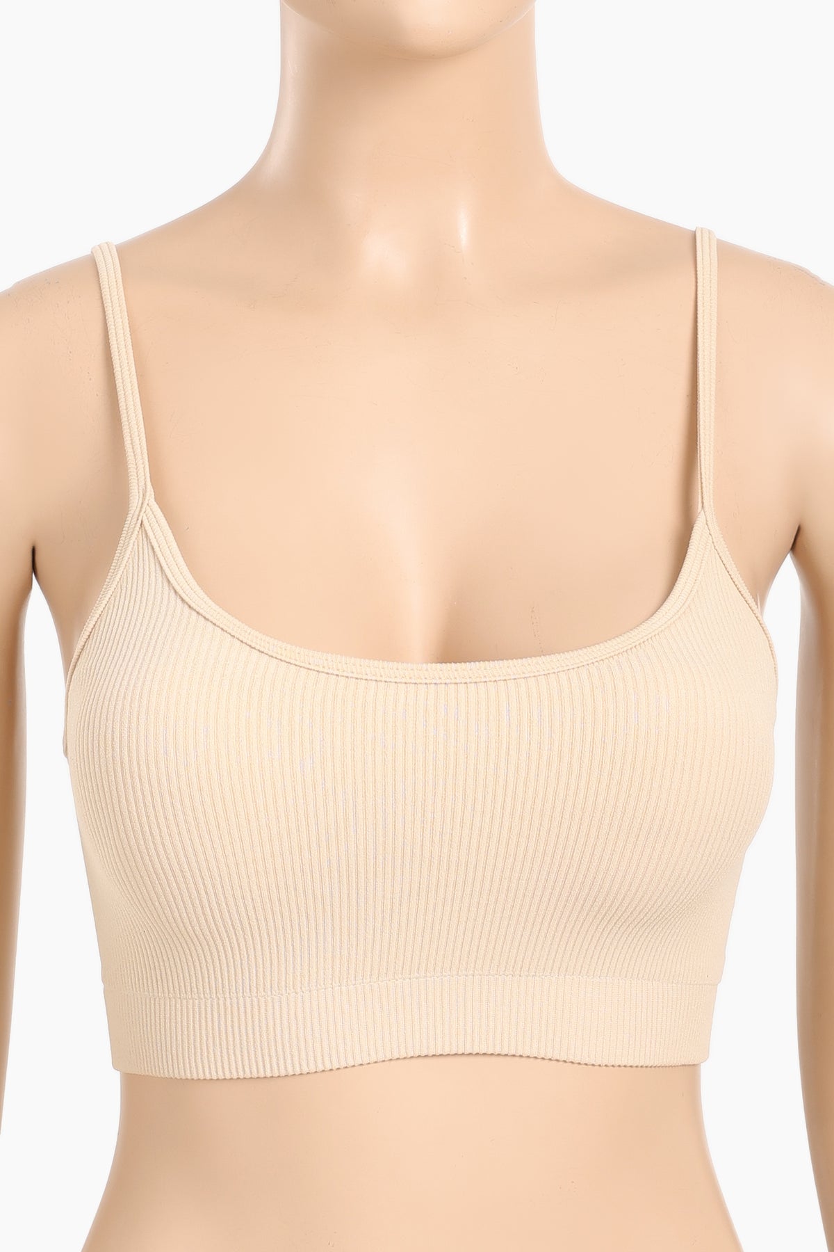 Plunge Round Neck Soft Bra