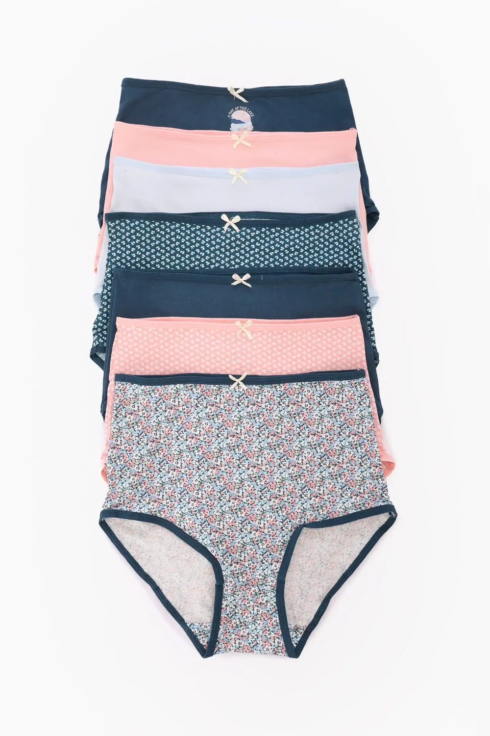 مجموعة من 7 بانتي بريف هاي ويست ملون