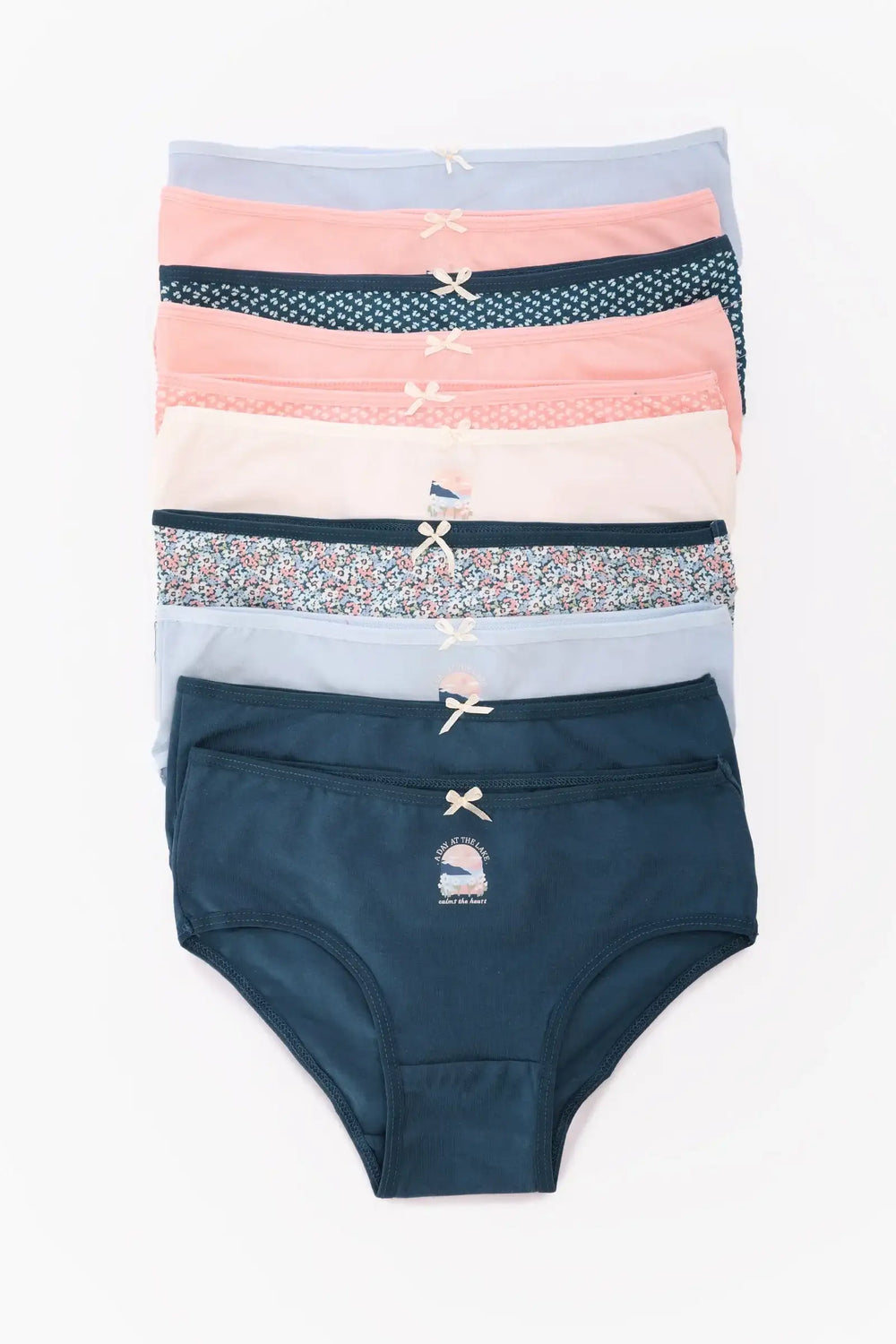 مجموعة من 10 بانتي بريف ملون