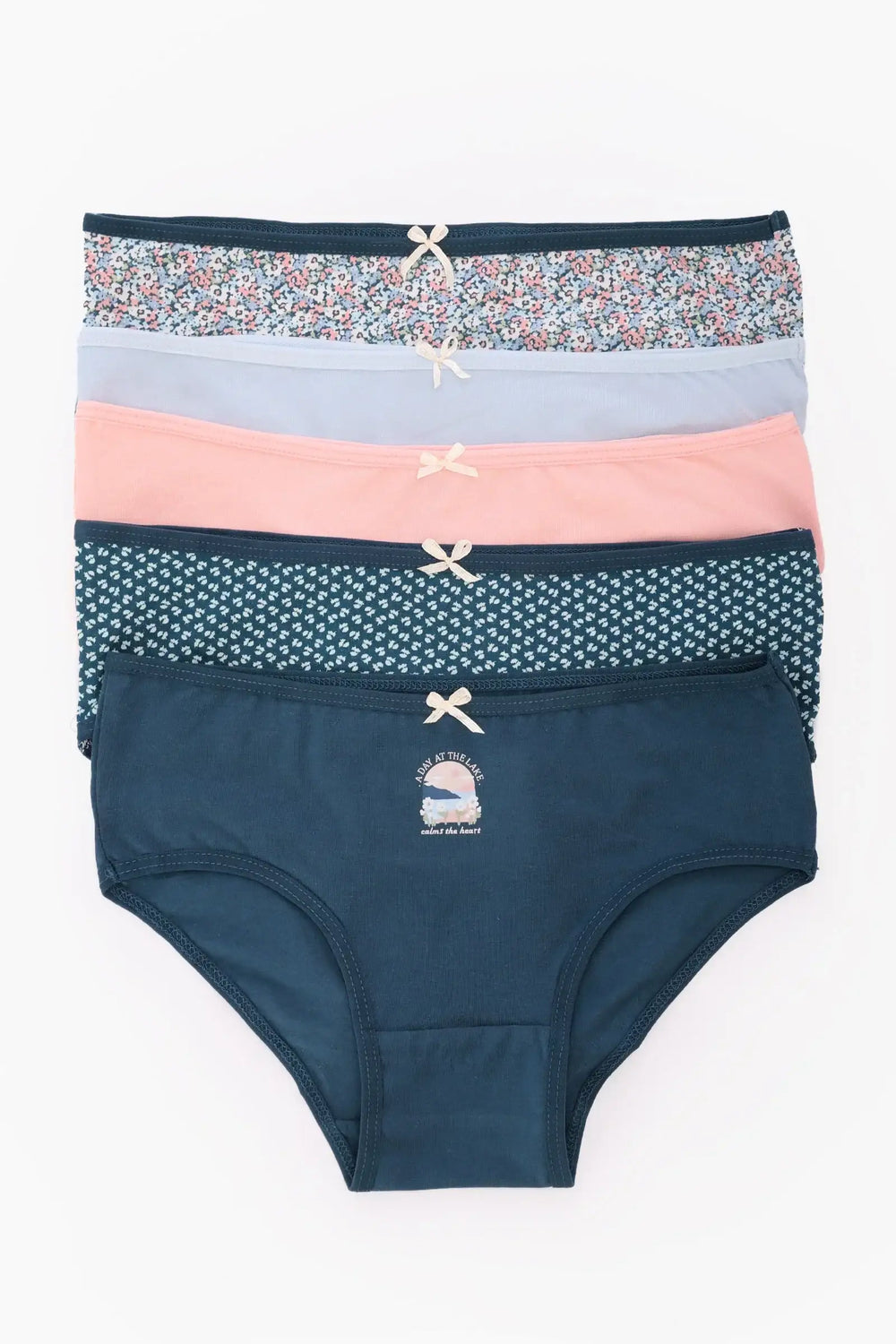 مجموعة من 5 بانتي بريف ملون