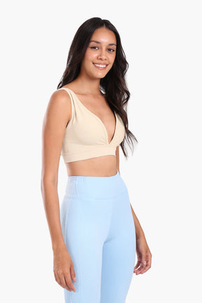Soft V-Neck Bra