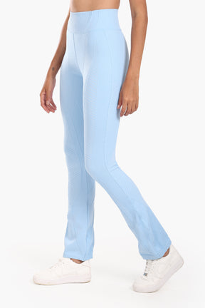 Textured High-Waist Sports Pants