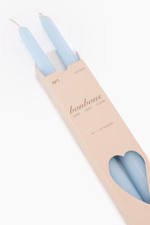 Set of 2 Colored Taper Candles