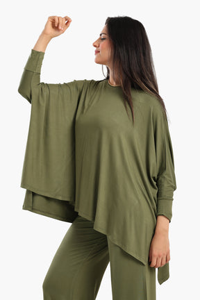 Asymmetrical Poncho