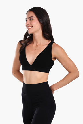 Soft V-Neck Bra