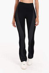 Textured High-Waist Sports Pants
