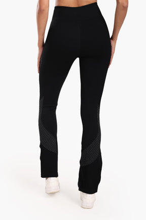Textured High-Waist Sports Pants