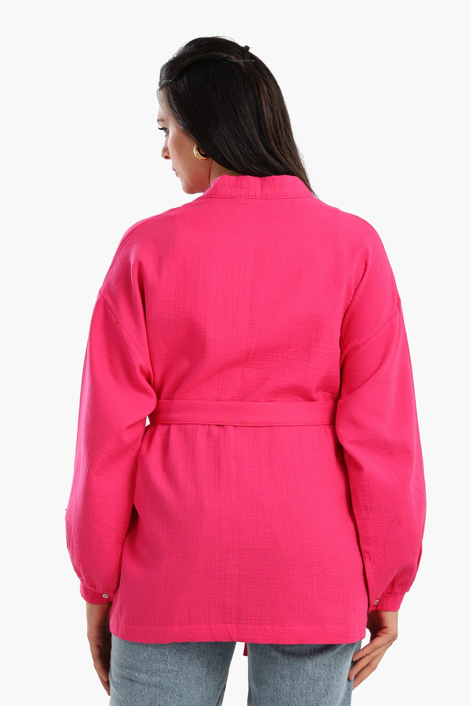 Tencel Open Front Cardigan