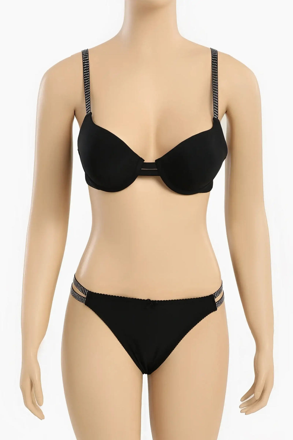 Push-Up Bra & Panty Strass Set