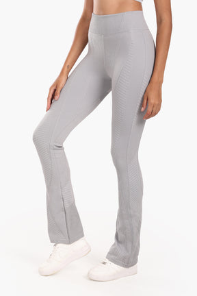Textured High-Waist Sports Pants