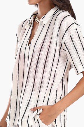 Chic Striped Beach Set