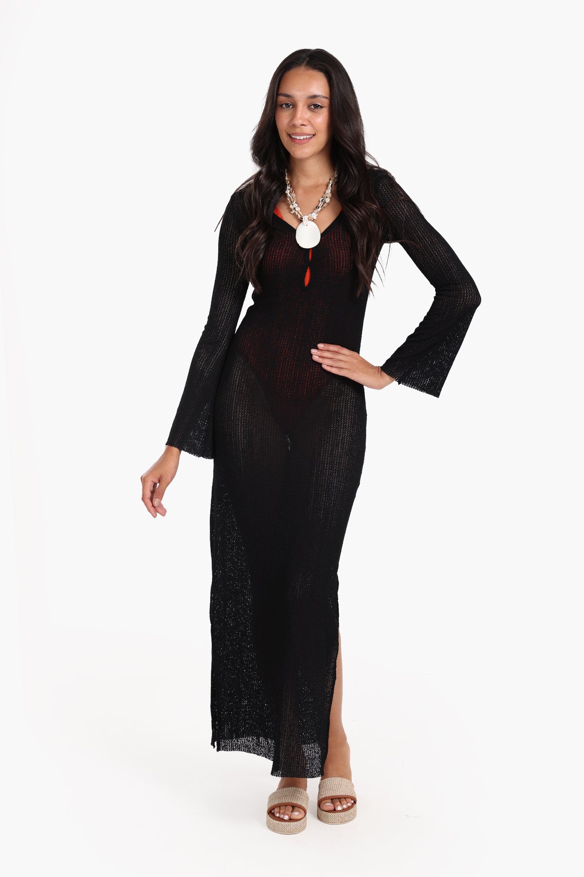 Knitted Long Beach Dress