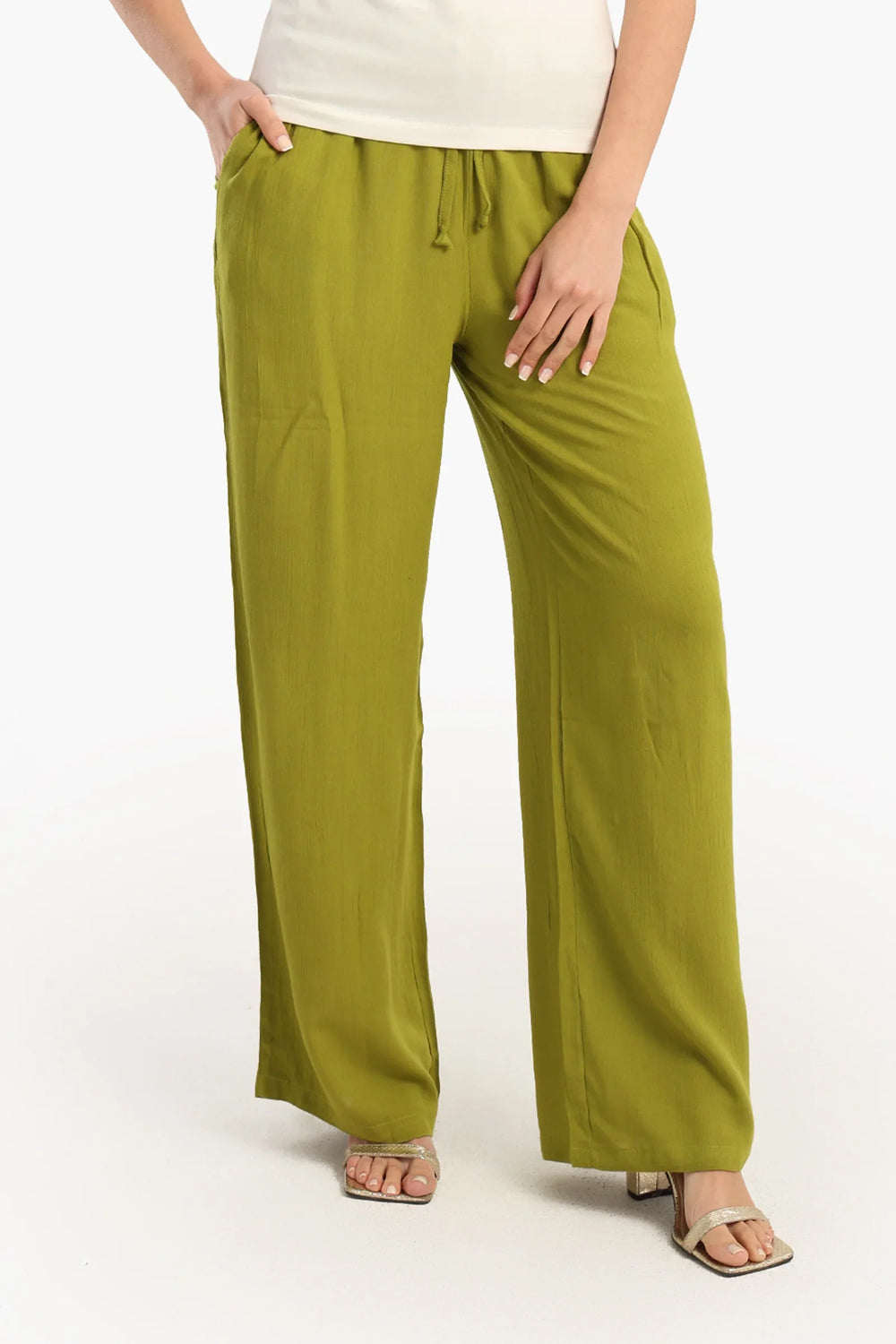 بنطلون قطن مريح 