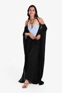 Braided Edge Beach Cover-Up