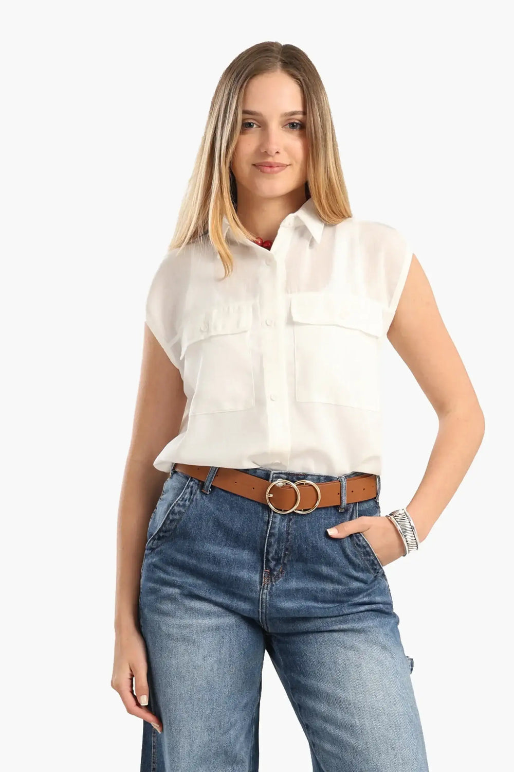 Classic Cotton Blend Shirt