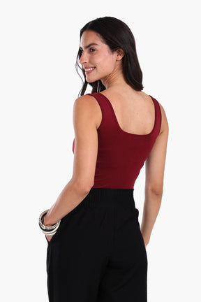 Sweetheart Neckline Tank Top