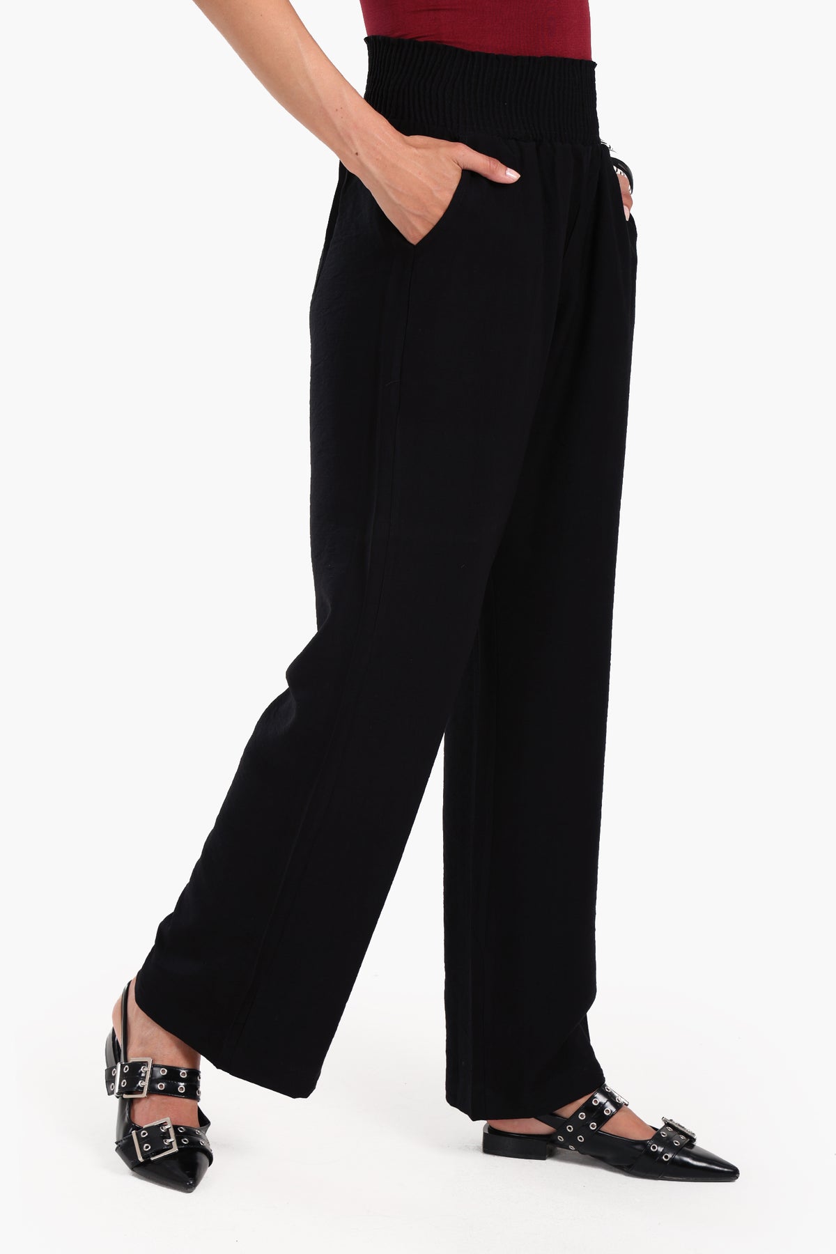 High Wide Waist Beach Pants
