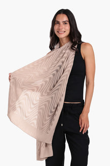 Wavy Patterned Hijabi Scarf