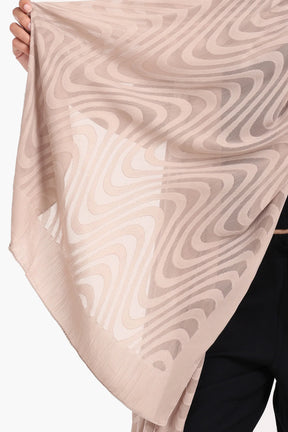 Wavy Patterned Hijabi Scarf