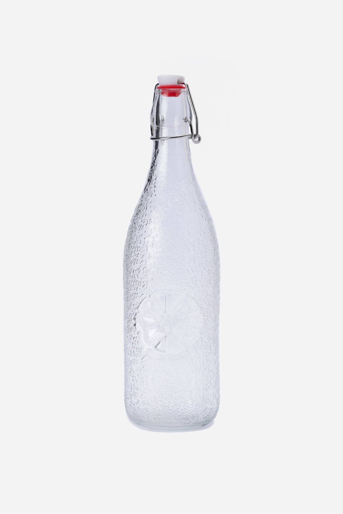 Glass Patterned Water Bottle