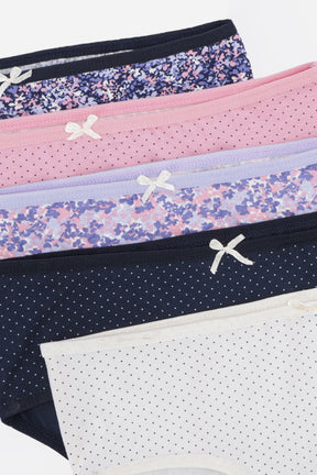 Pack of 10 Colored Brief Panties