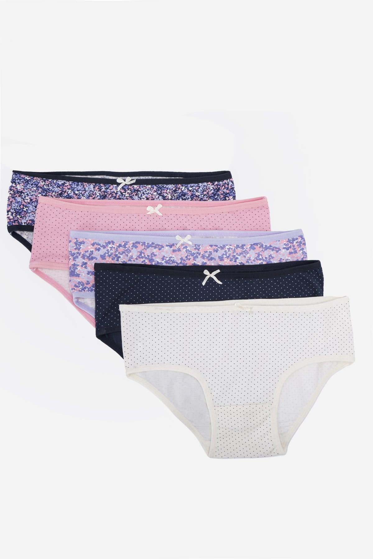 Pack of 10 Colored Brief Panties