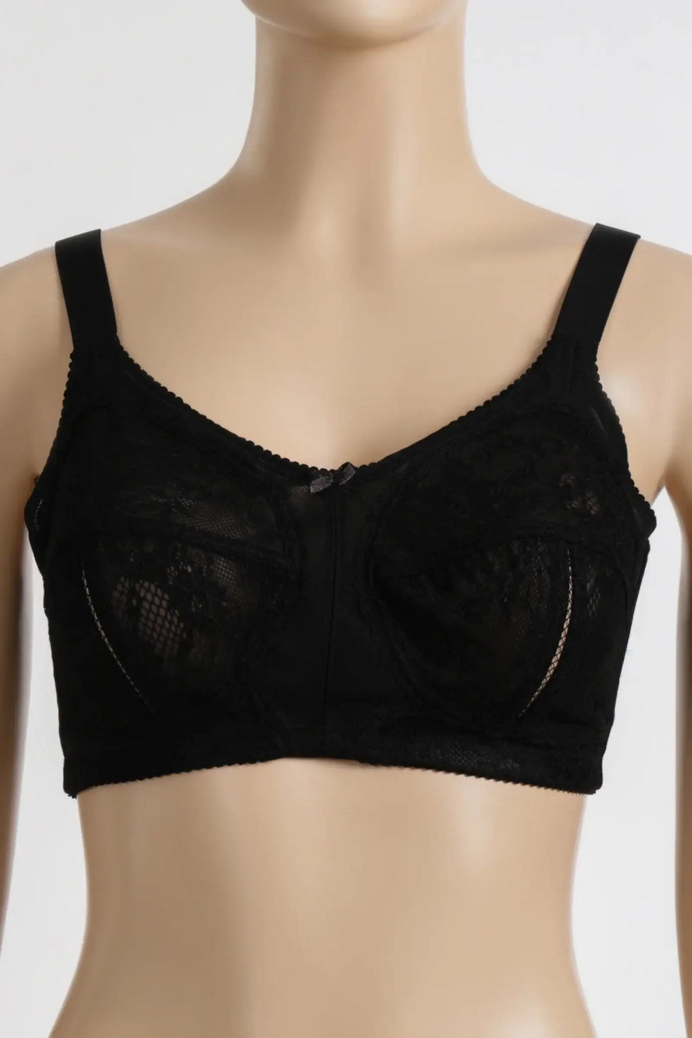 Lace Wide Straps Minimizer Bra
