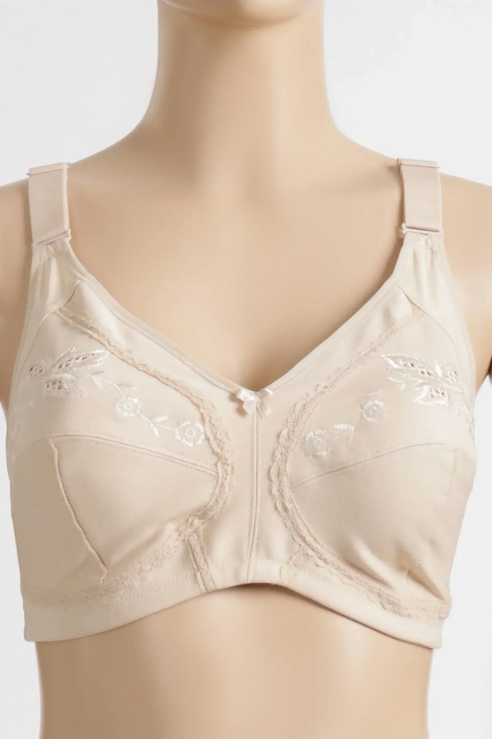 Embroidered Soft Minimizer Bra
