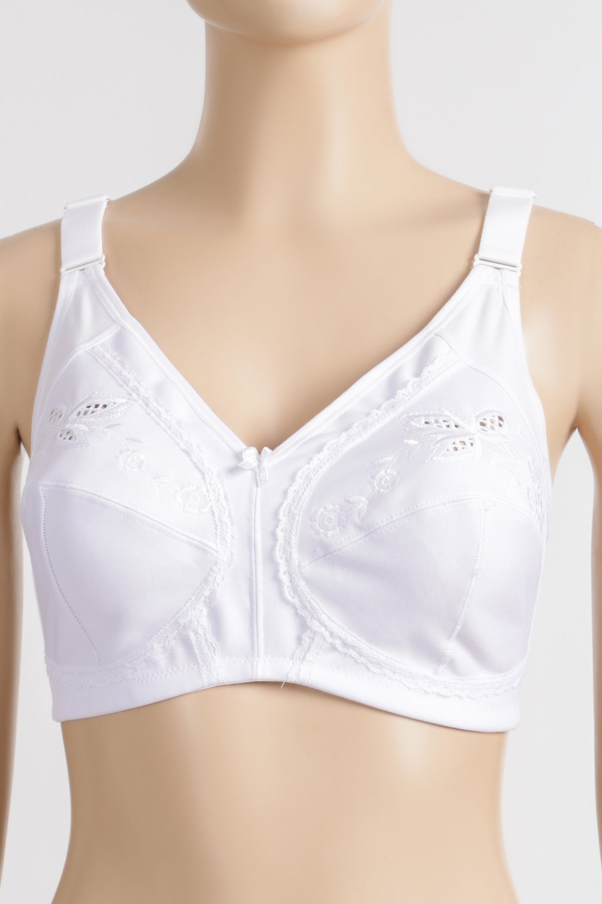 Embroidered Soft Minimizer Bra
