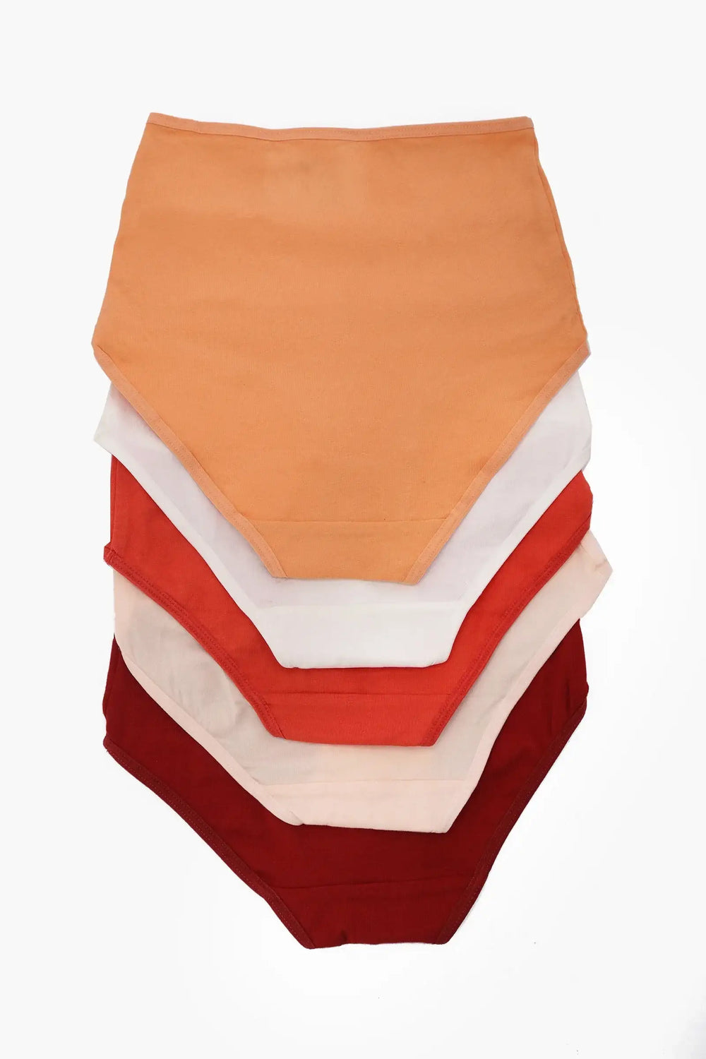 مجموعة من 5 بانتي بريف هاي ويست ملون