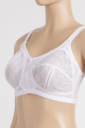 Lace Wide Straps Minimizer Bra
