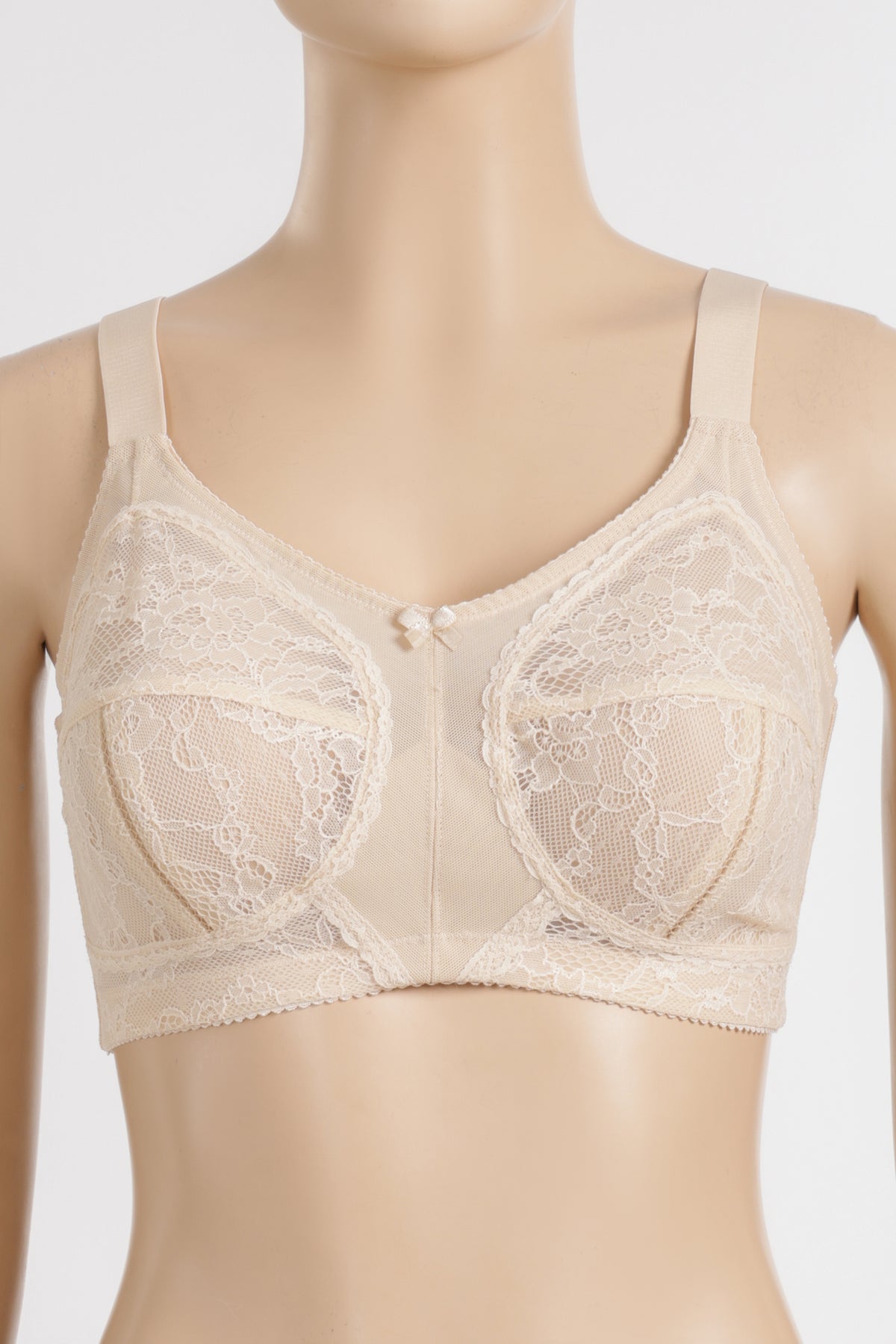 Lace Wide Straps Minimizer Bra