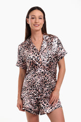 Pyjama Set with Tiger Print