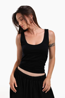 Sleeveless Basic Top