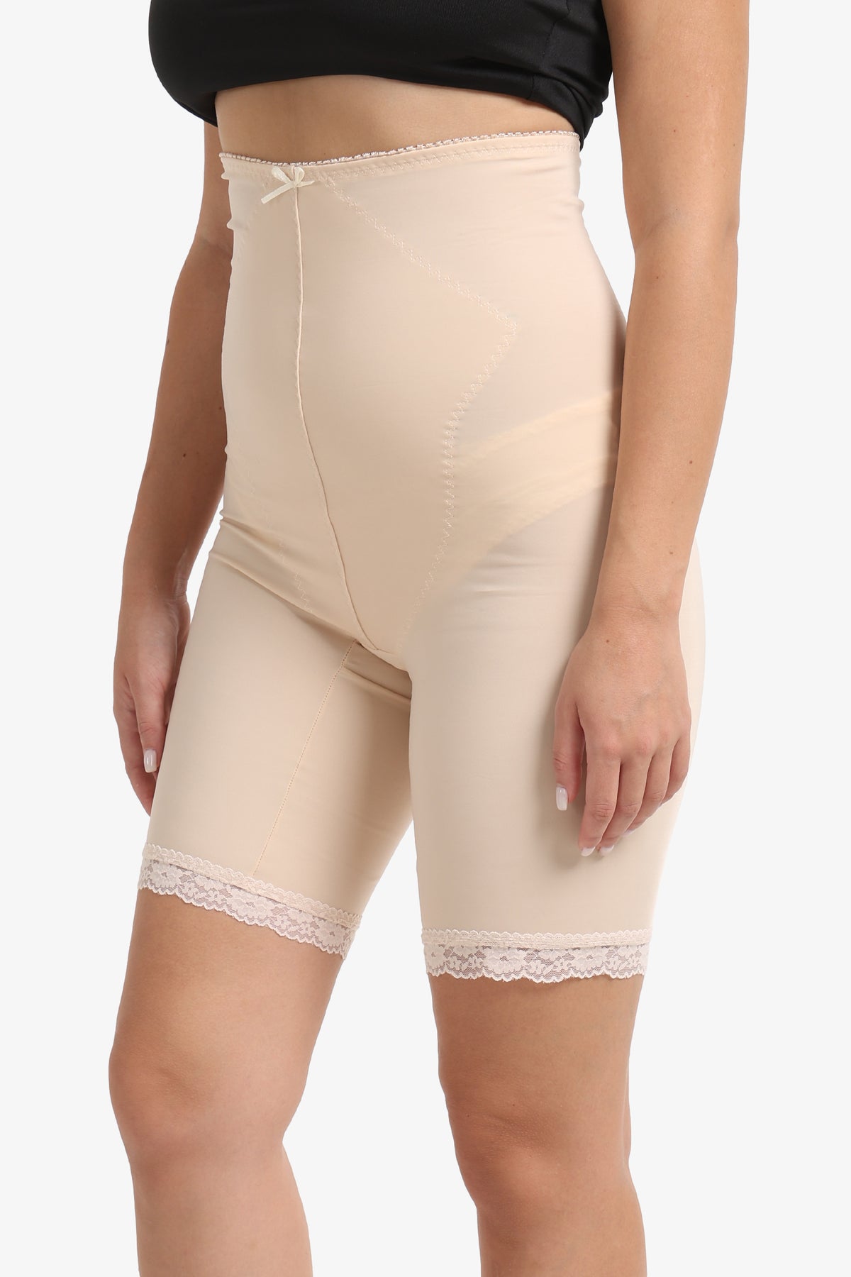 Lace Trim Short Corset