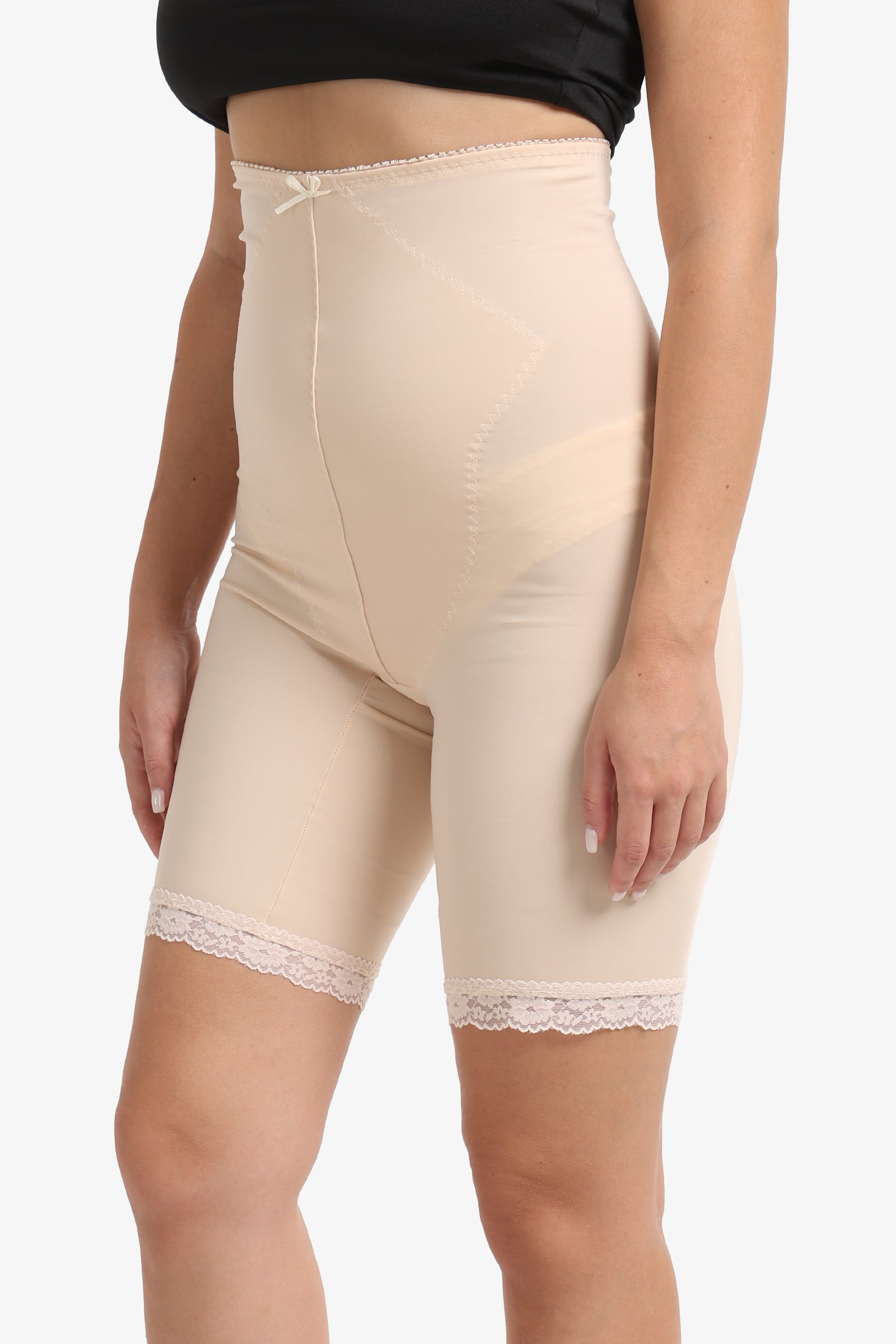Lace Trim Short Corset