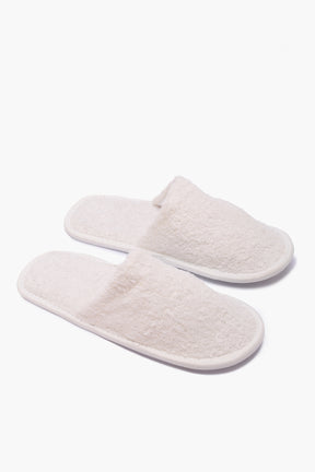 Terry Cloth One-Size Slipper