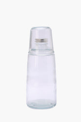 Striped Bottle & Cup Set