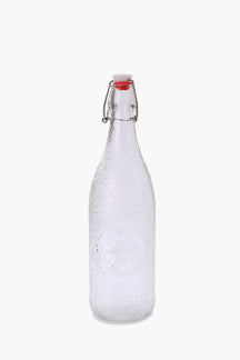 Patterned Glass Bottle